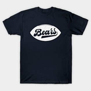 Retro Bears Football T-Shirt